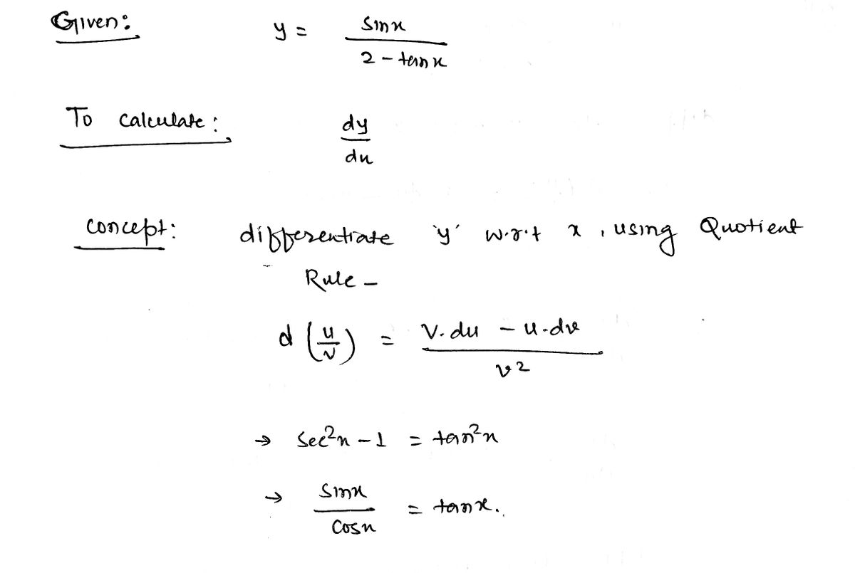 Calculus homework question answer, step 1, image 1